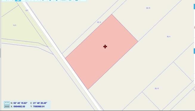 Działka 30 arów w Zdorach, 900 m od j Sniardwy