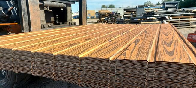 Tania Blacha trapezowa T-7 ROSE WOOD lakier - od ręki