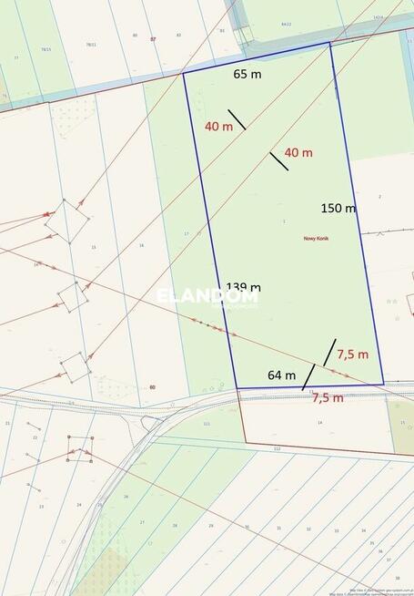 Duża działka, w sąsiedztwie stacja elektoener.