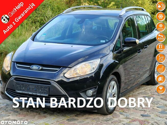 Ford Grand C-MAX 1.6 16V*TITANIUM*Climatronic*Alu*Pełna Elektryka*7osób*Zadbany*ZOBACZ!