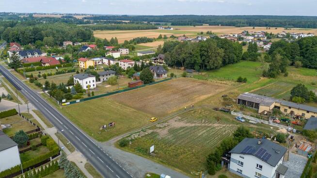 Działka budowlana Strzebiń gm. Koszęcin, Boczna