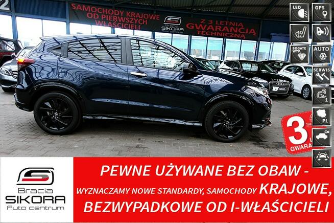 Honda HR-V SPORT FullLed+Navi+Kamera+Skóra 3LATA GWARANCJI I-wł Kraj Bezwypadkowy