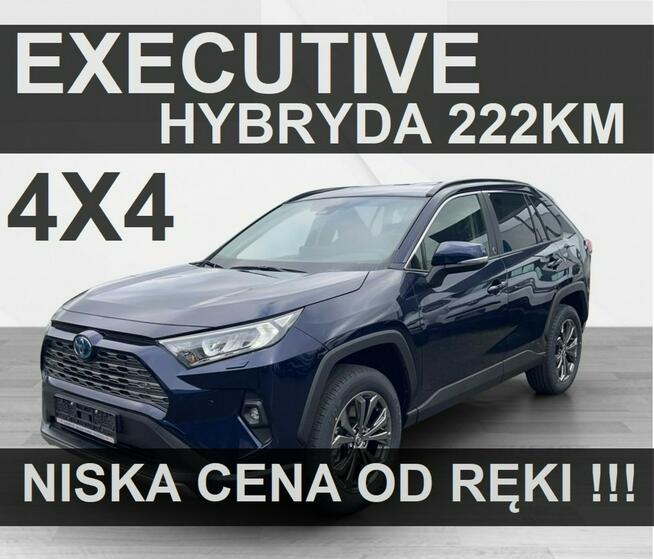 Toyota RAV-4 Executive 4X4 222KM Hybryda Systemy bezp, Dostępny od ręki ! 2410zł