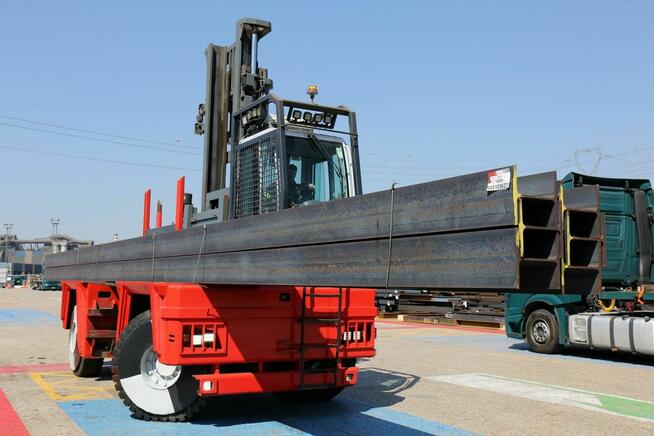 Nowy Chińskki Boczny wózek widłowy załadunku z platformą 6 T