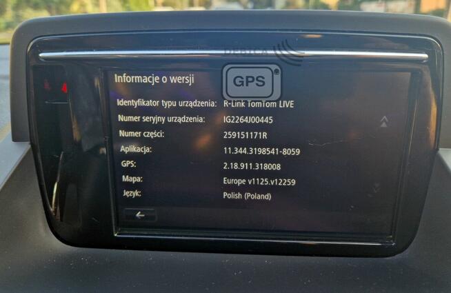 Mapy TomTom Renault R-LINK 1 Evolution Mapa 11.45 2025/2026