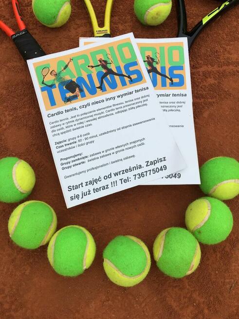 Cardio tenis - zapisz się n zajęcia !