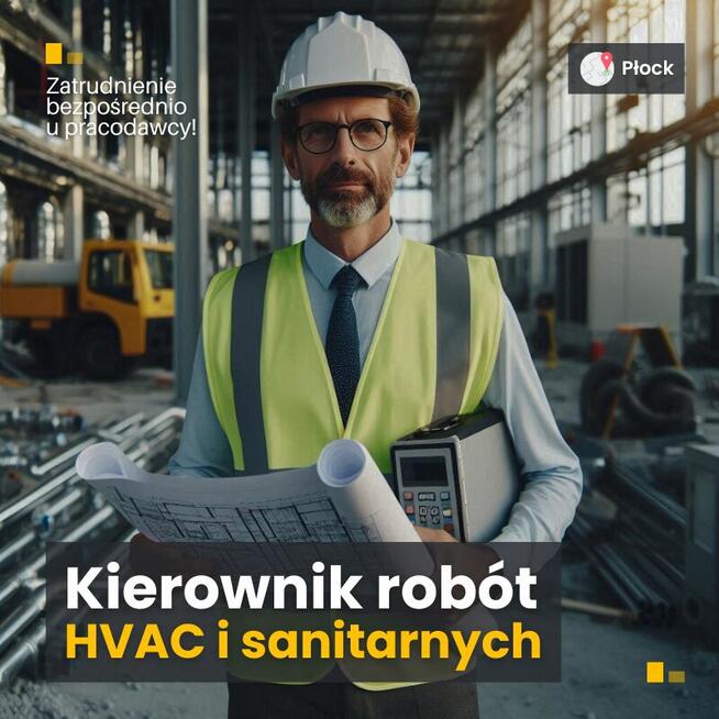 Kierownik robót HVAC i sanitarnych