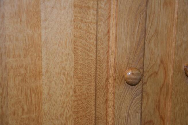 kredens z litego dębu - jak nowy