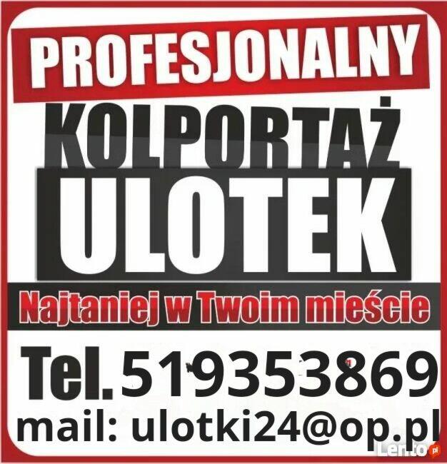 Kolportaż materiałów reklamowych