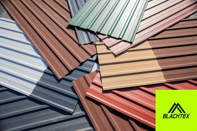 Tania blacha T-18 mix kolorów - arkusze 3m od ręki