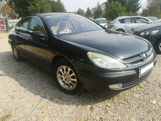 Peugeot 607 2.0 diesel ładny, skóra manual