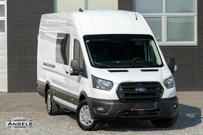 Ford Transit 7os. BRYGADÓWKA L4H3 Jumbo *WYSOKI DACH* 44.000km