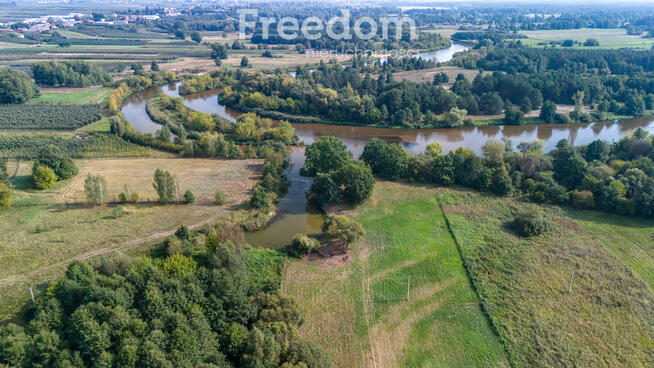 Piękna działka nad Pilicą. Warka