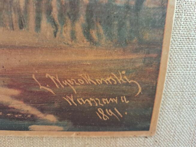 Obraz – „Rybacy (Połów raków)”, do sprzedania