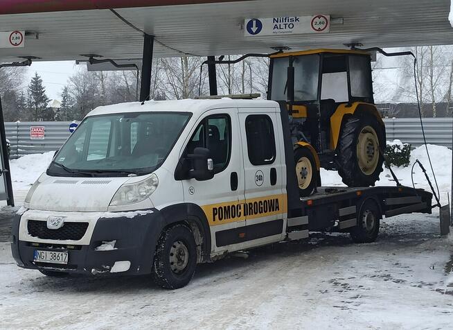 Auto laweta pomoc drogowa holowanie Giżycko