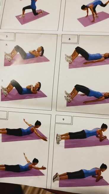 Crivit exercise mat – mata fitness i do ćwiczeń jogi