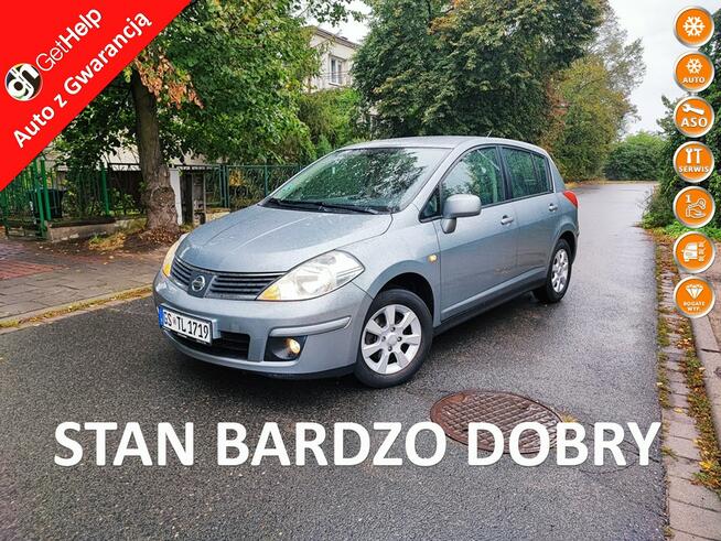 Nissan Tiida 1.8 16V*TEKNA*Climatronic*Alu*Pełna Elektryka*Zadbany*ZOBACZ!!!