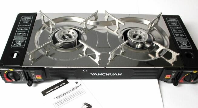 Kuchenka turystyczna dwupalnikowa