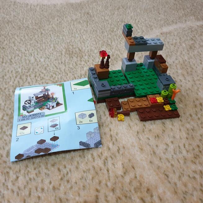 Klocki Minecraft – zestaw 5 sztuk