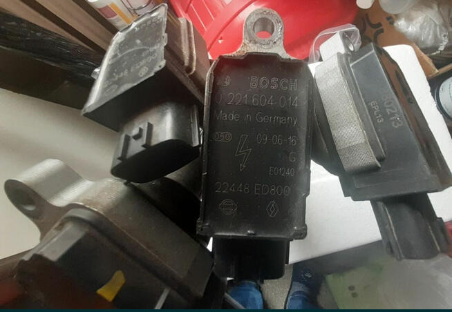 Cewki zapłonowe, dysze spryskiwacza Nissan Qasqai J10