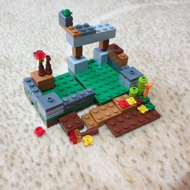 Klocki Minecraft – zestaw 5 sztuk