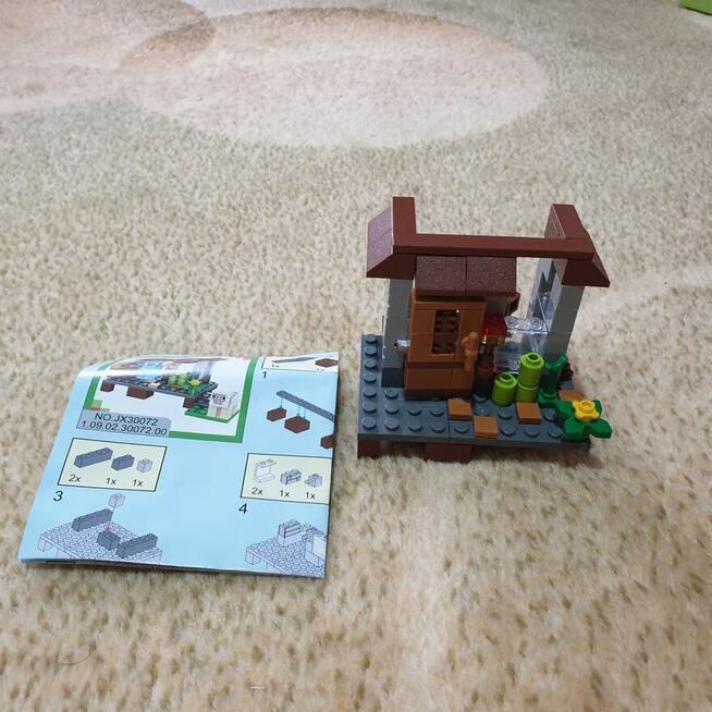 Klocki Minecraft – zestaw 5 sztuk