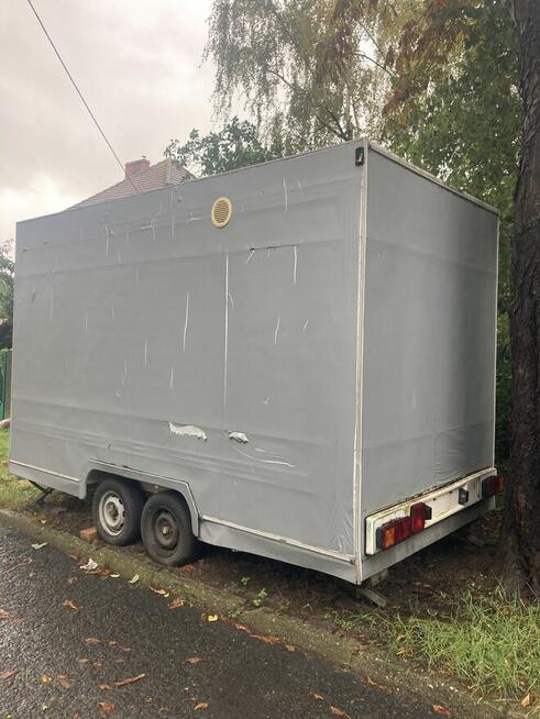 Przyczepa gastronomiczna, buda gastronomiczna, kontener.