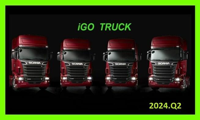 Aktualizacja map IGO TRUCK 2024.Q2 ( na ciężarówkę )