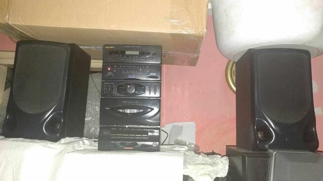 radio kaseta CD wieża BUSH cały komplet