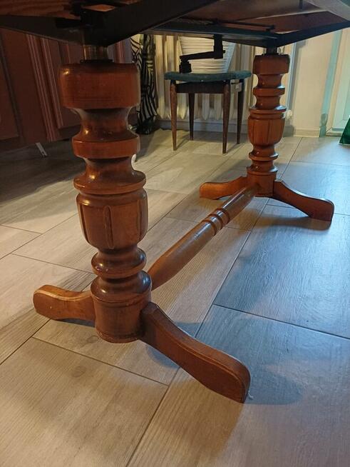 PRL ława rozkladana z korbka