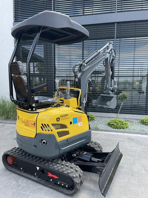 GG1600 nowa Minikoparka Gunter Grossmann, 2025