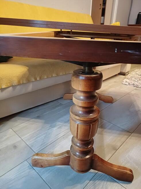 PRL ława rozkladana z korbka