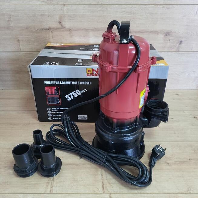 Pompa zanurzeniowa Onex. 3750W. Z rozdrabniaczem. Nowa