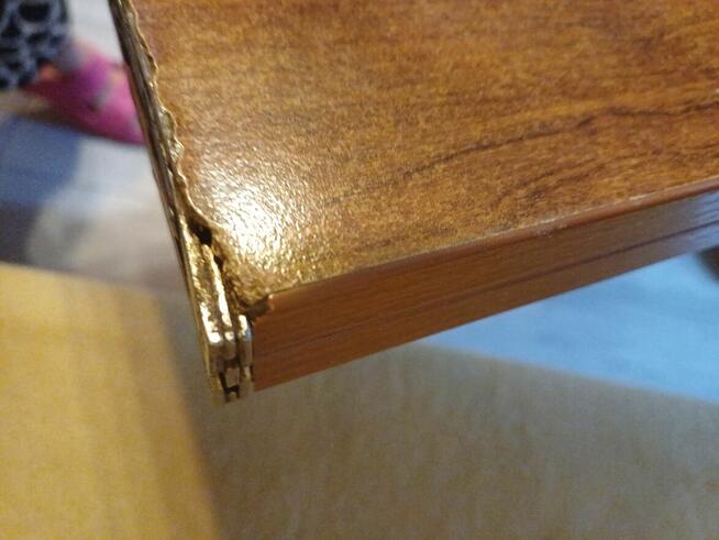 PRL ława rozkladana z korbka