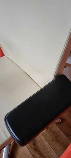 Fotel konferencyjny My turn skóra beżowy 7 szt