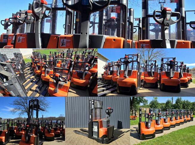 Paleciak elektryczny niski maszt, wstępne podnoszenie BT SWE