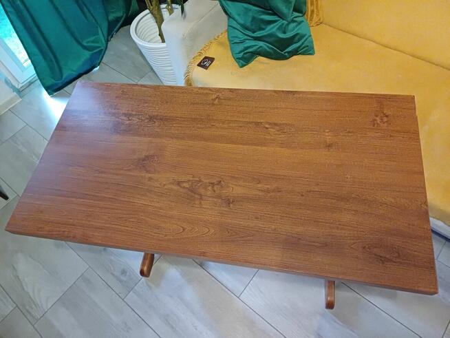 PRL ława rozkladana z korbka