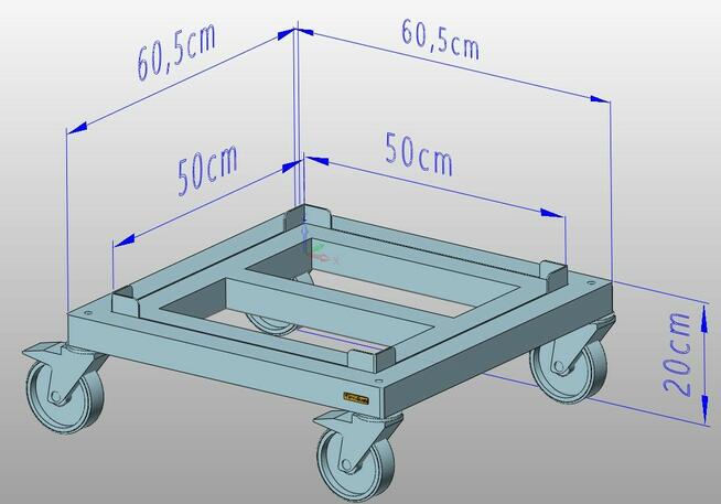 Stelaż stojak magazyn energii solar Pylontech BYD Kon-Tec