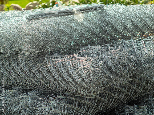 Siatka ocynk+pcv 2/3.1mm 1.5m-13 zł I Mocna I Gruba I Montaż