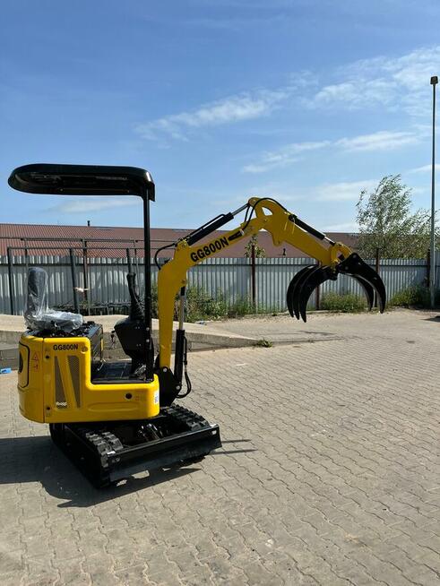 Nowa Minikoparka marki Gunter Grossmann GG800N