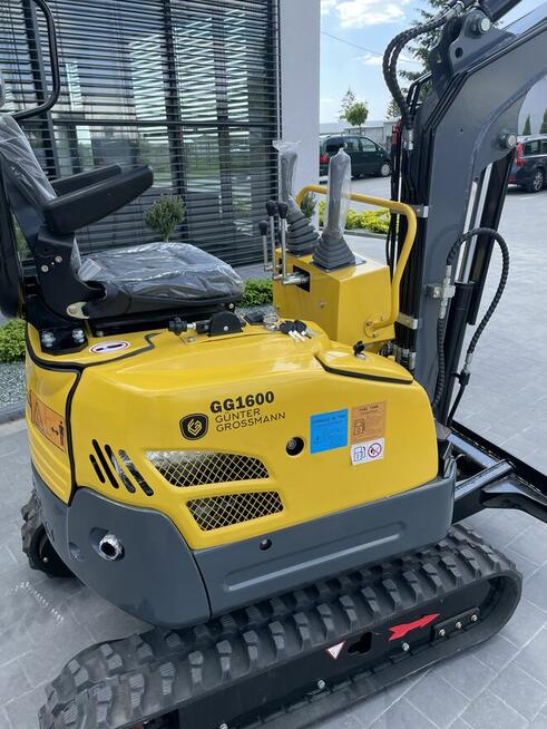 GG1600 nowa Minikoparka Gunter Grossmann, 2025