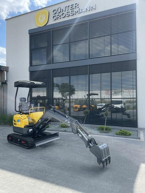 Minikoparka gąsienicowa GG1600 od Gunter Grossmann