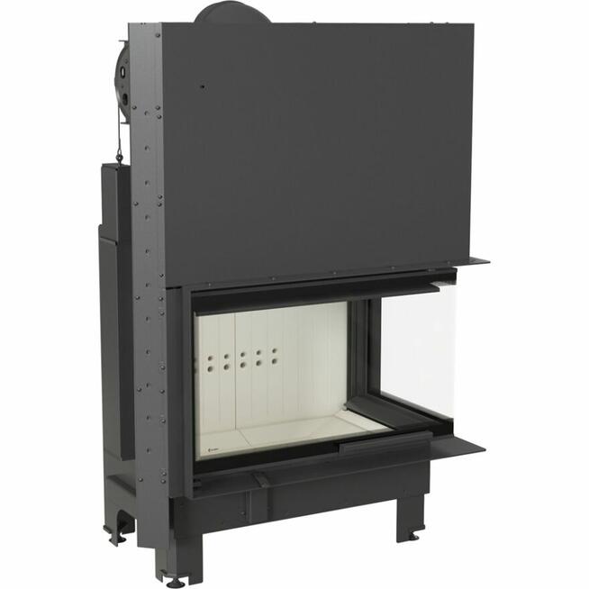 Wkład kominkowy powietrzny kominek MBO 15 prawy BS gilotyna