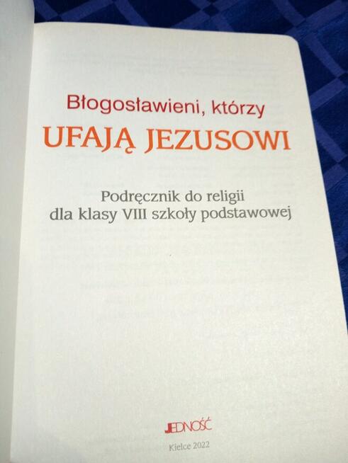 Błogosławieni którzy ufają Jezusowi religia klasa 8