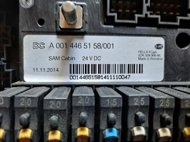 A0014465158 Skrzynka Tablica Modul Plyta bezpiecznikow MERCE