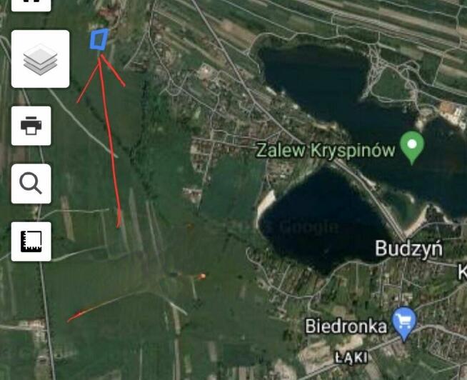 Działka budowlana Mników gm. Liszki, Mników