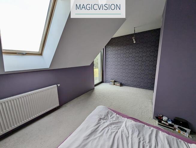 Nowoczesna willa w Woli Batorskiej na 22ar