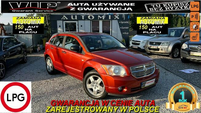 Dodge Caliber LPG , Gwarancja * Bogate wyposażenie / Możliwa zamiana * Super Stan