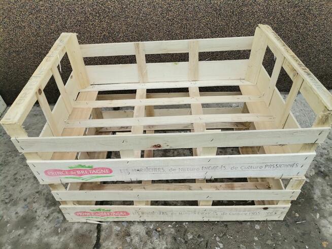 Łuszczki skrzynki drewniane 60cmx40cm