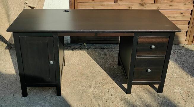 Biurko IKEA Hemnes drewniane